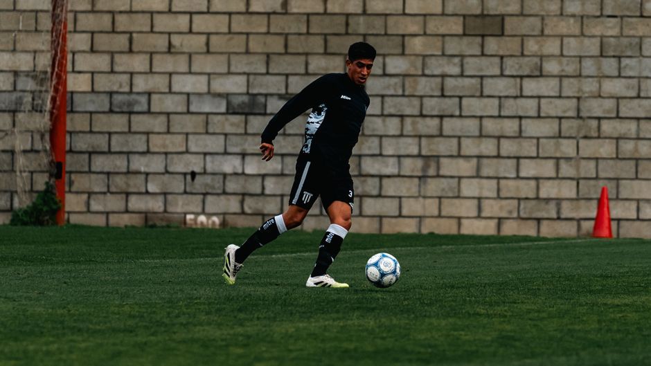professional football player training ground pitch