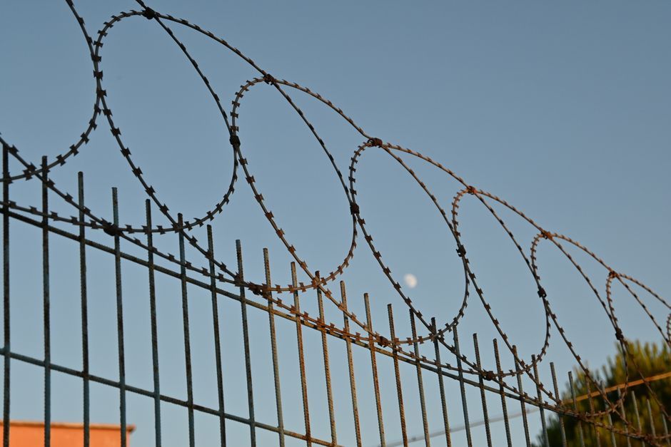 Ukraine border security landscape exterior