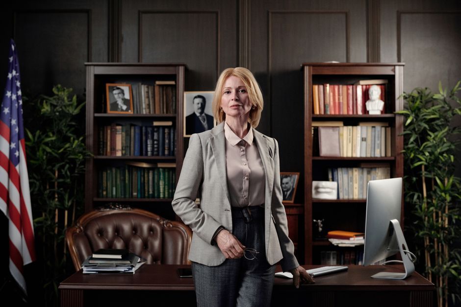 British politician portrait professional office