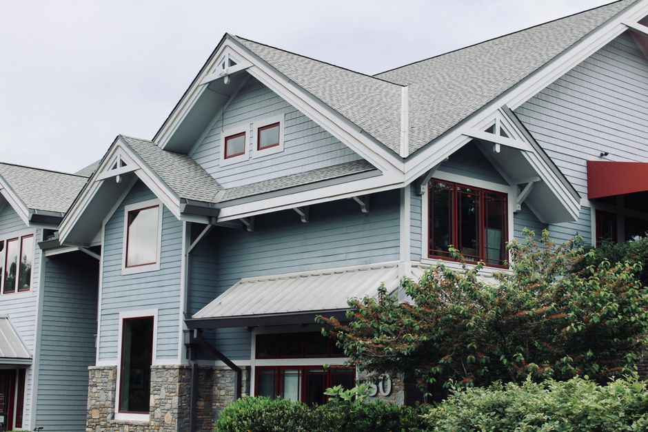 American suburban house exterior US