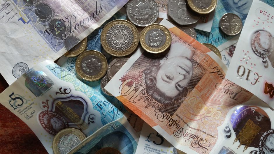 British currency pound notes finance uk