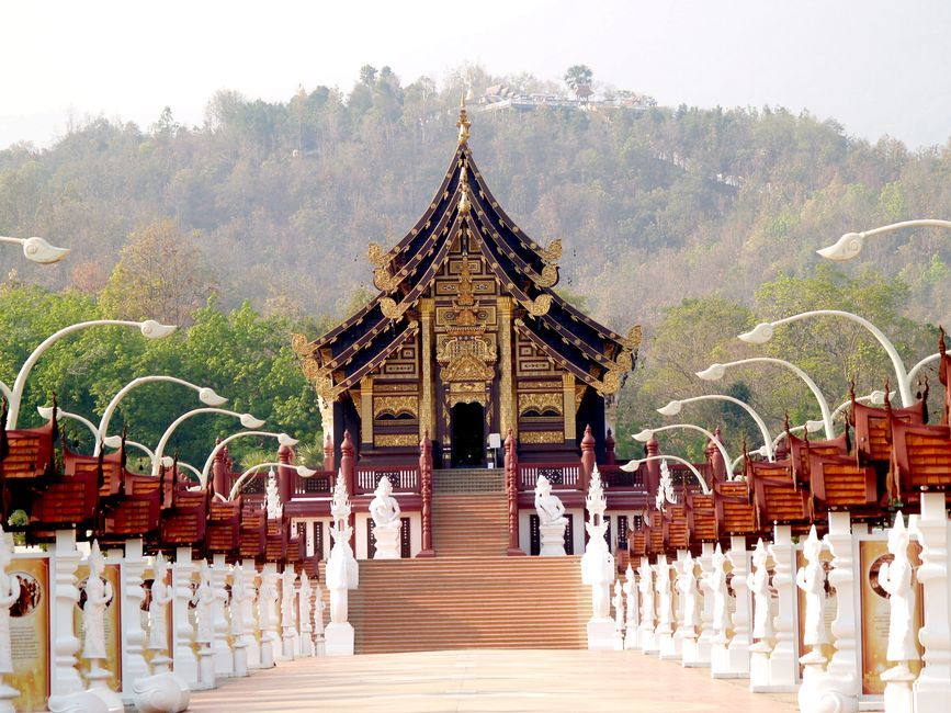 Thai temple Nan province Thailand