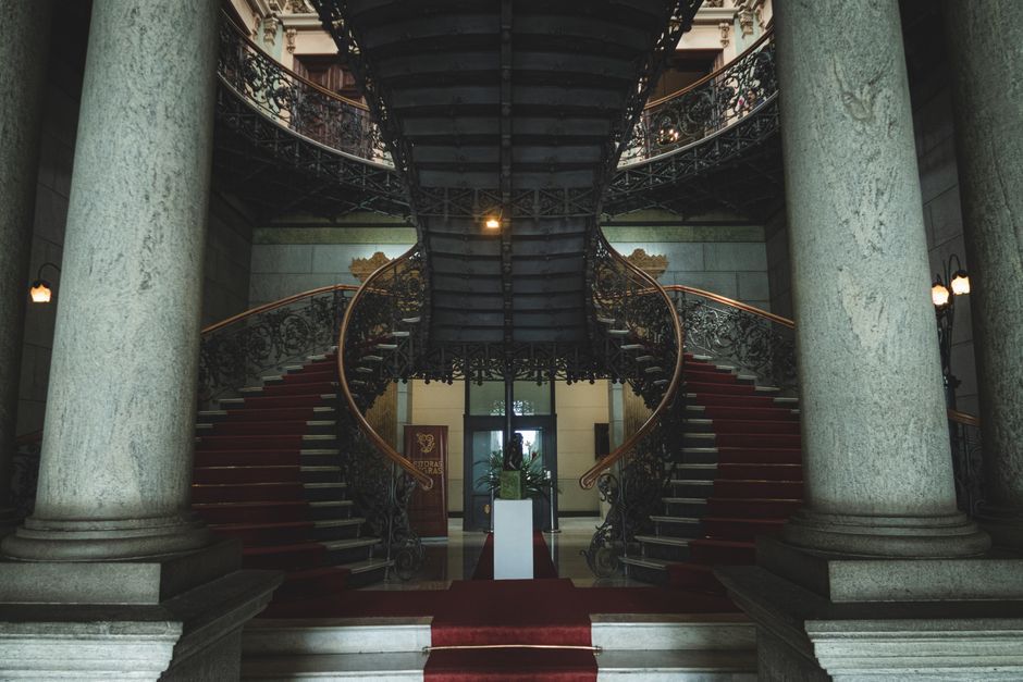 Bangkok government building interior