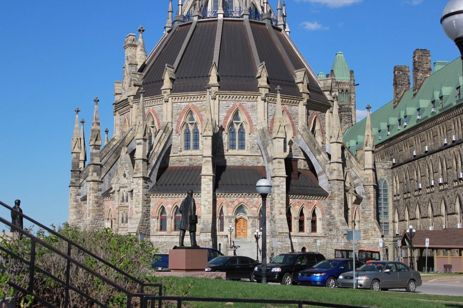 Canadian Parliament building Ottawa exterior