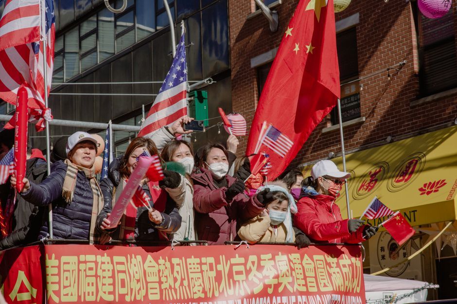 Thai flag community gathering New York