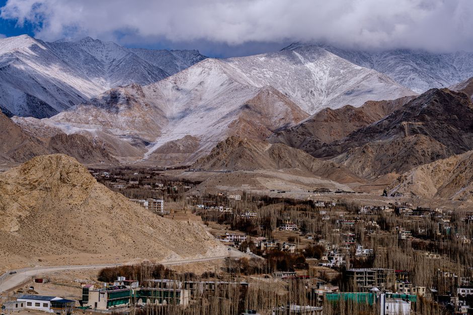 India Ladakh mountain village homestay landscape