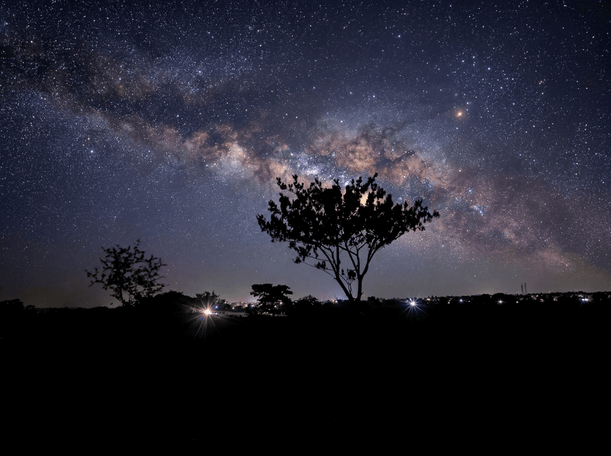 India dark sky reserve Milky Way astronomy night