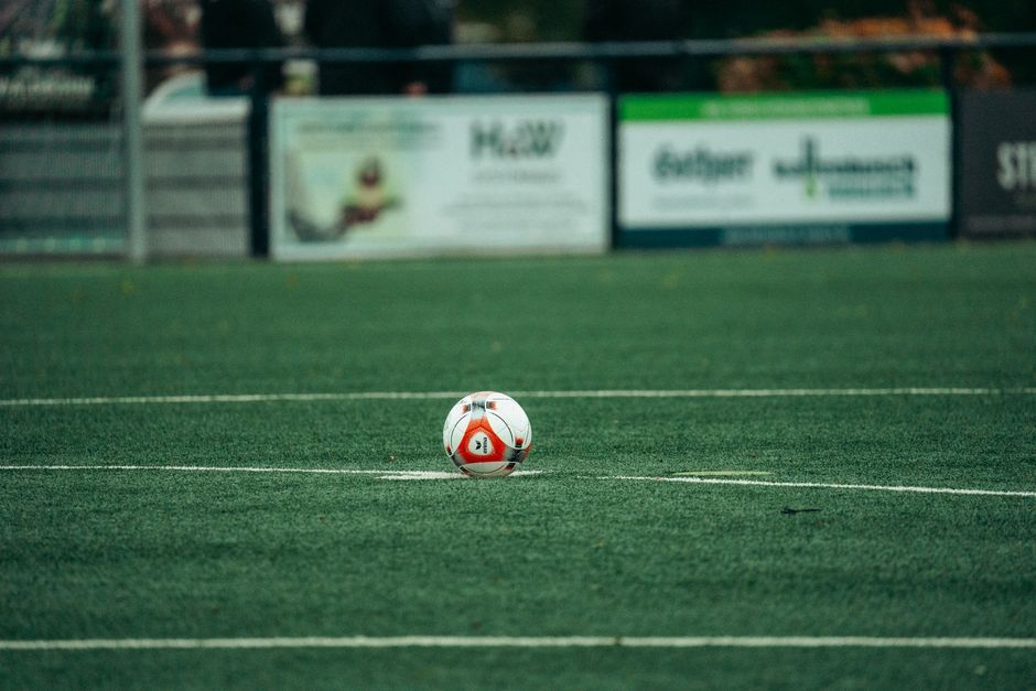 soccer stadium pitch football match turf green field