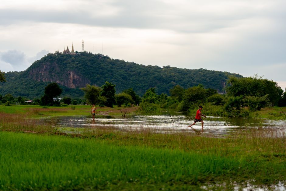 Thailand water drainage flood pump