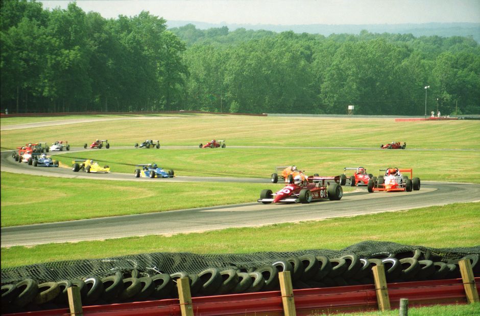 formula one race track barrier