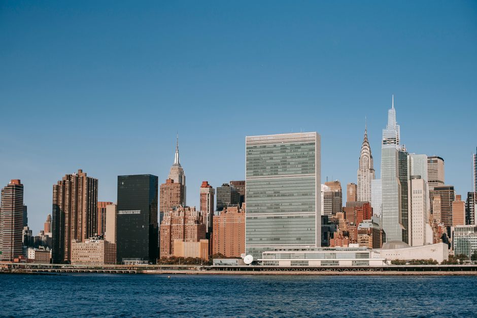 United Nations General Assembly building New York