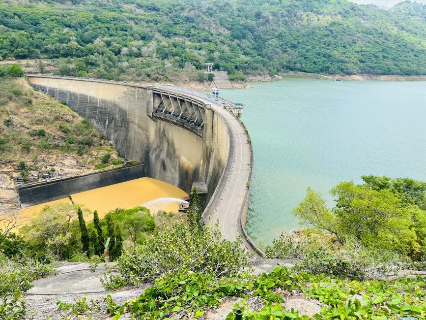 Thailand dam reservoir water management