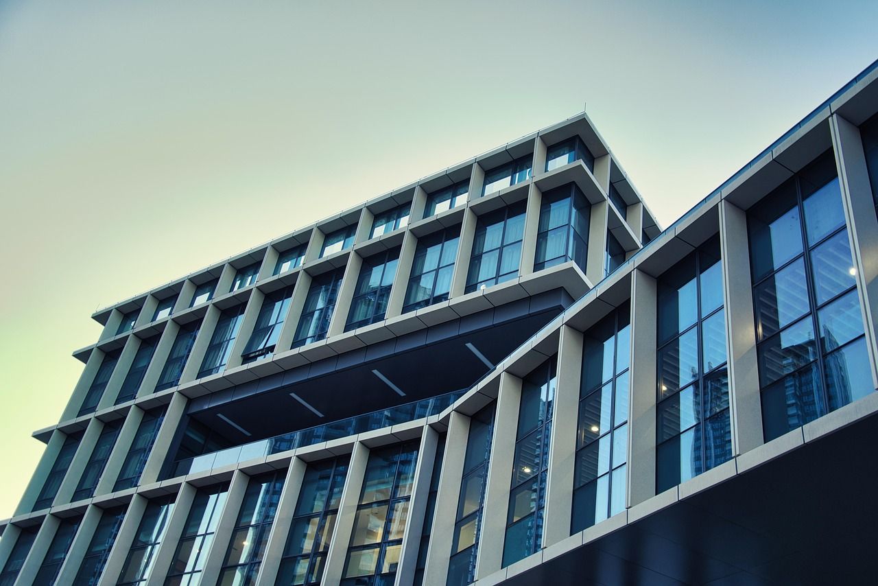 Thailand university campus building exterior