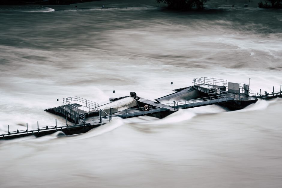Thailand flood water pumping operation
