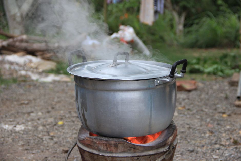 Thai food cooking kitchen