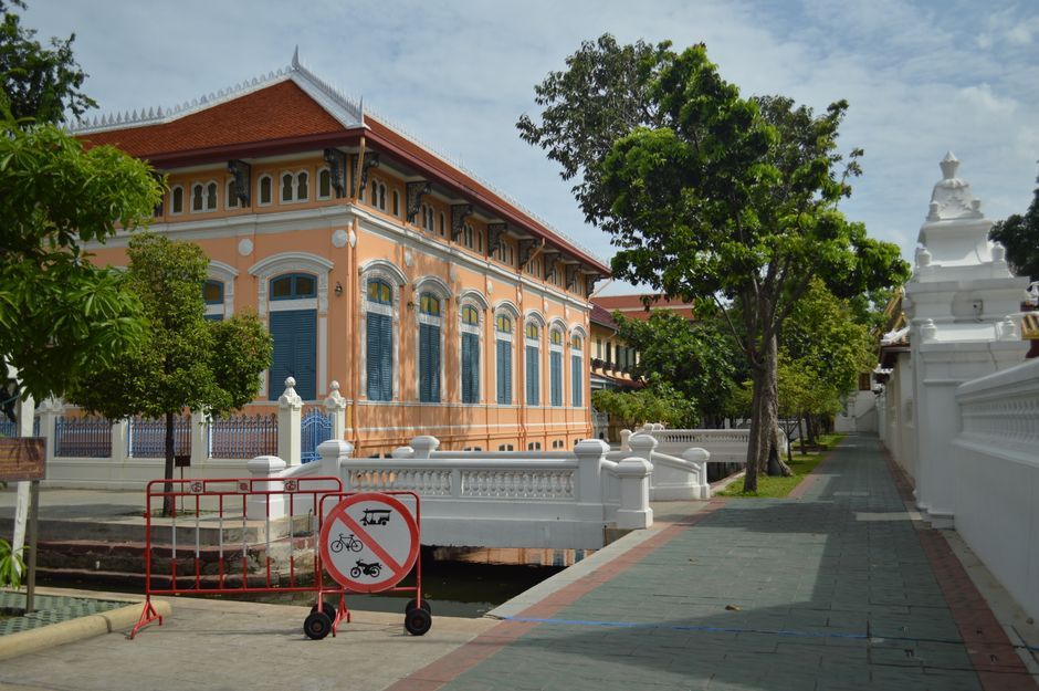 Bangkok government building exterior