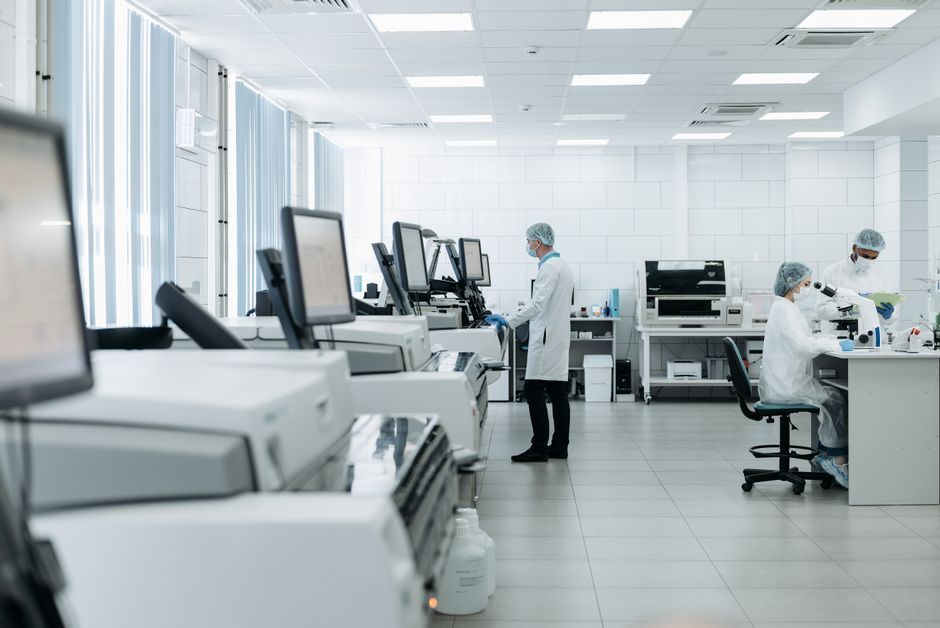 Russia medical laboratory research facility interior
