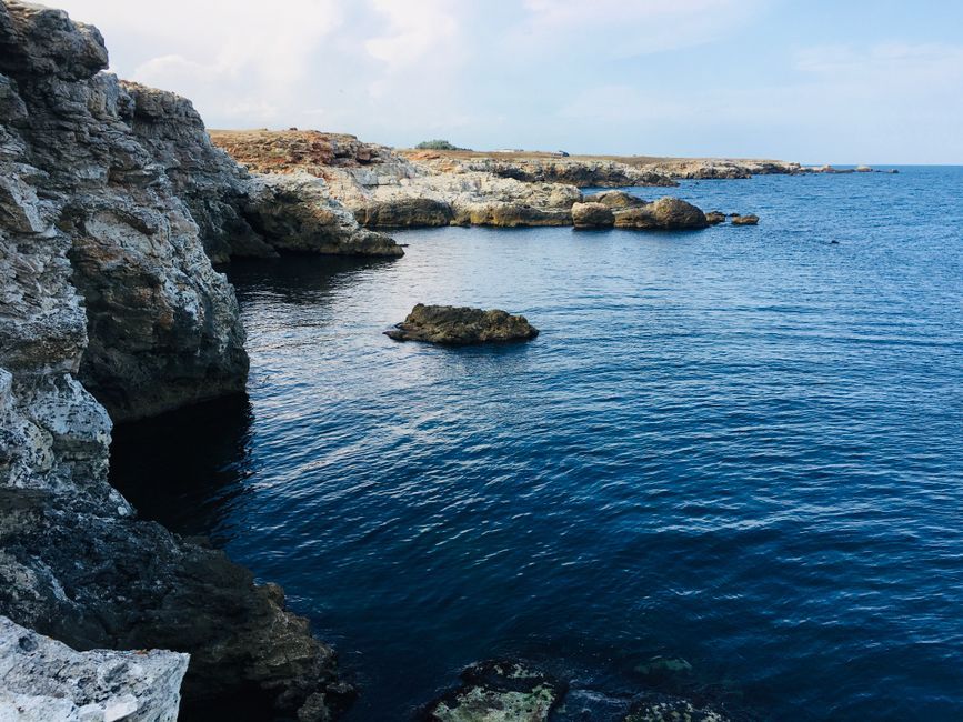 Bulgaria Black Sea coastal view