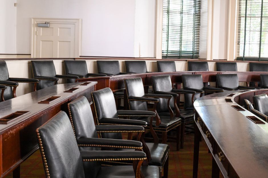 Thailand government meeting room interior