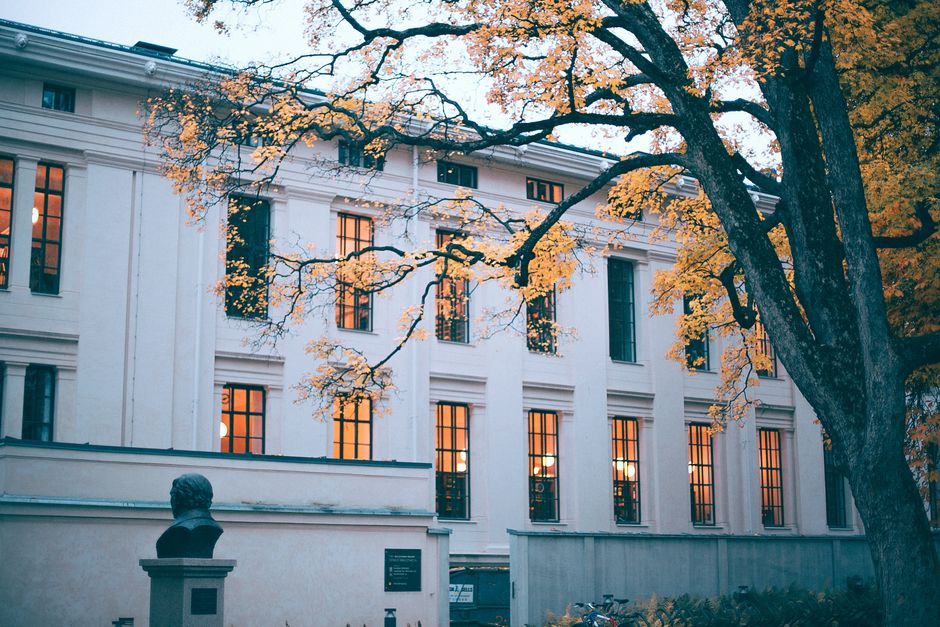 Denmark university campus building exterior