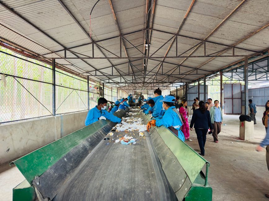 Thailand electronic waste recycling factory sorting facility