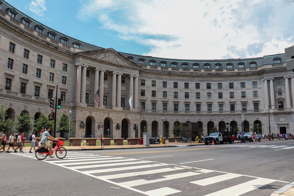 Pentagon building exterior Washington DC USA