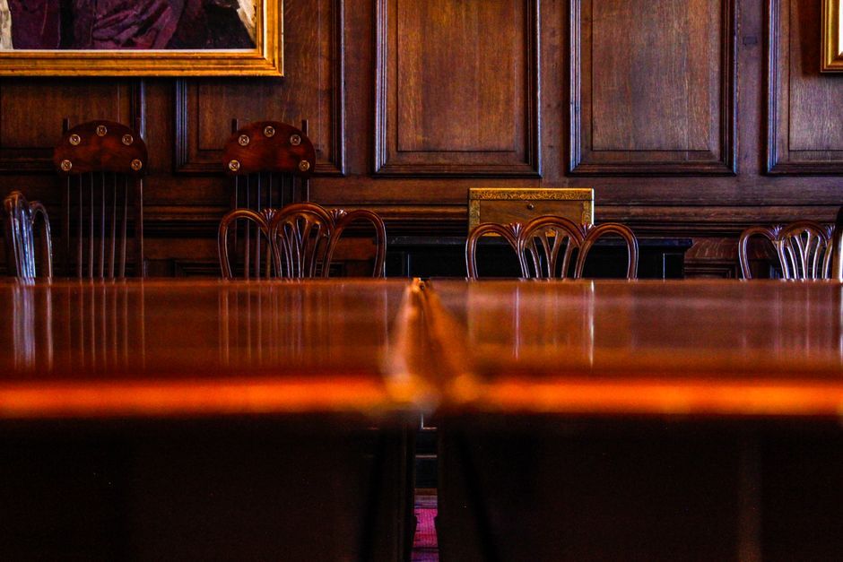 Scotland government conference meeting room interior