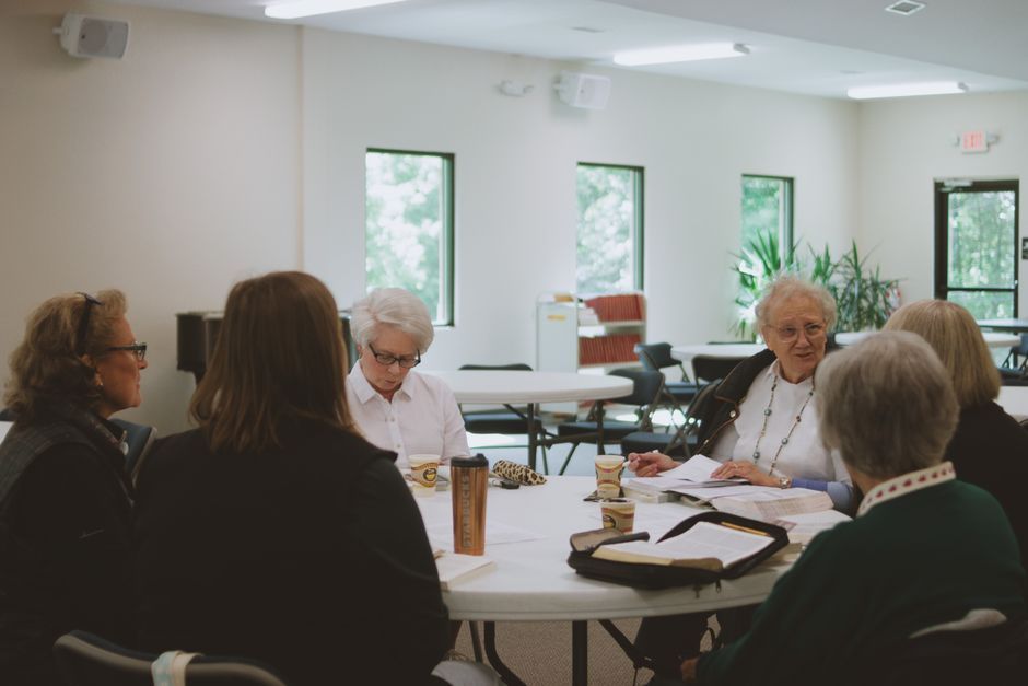 United States community recovery group meeting church