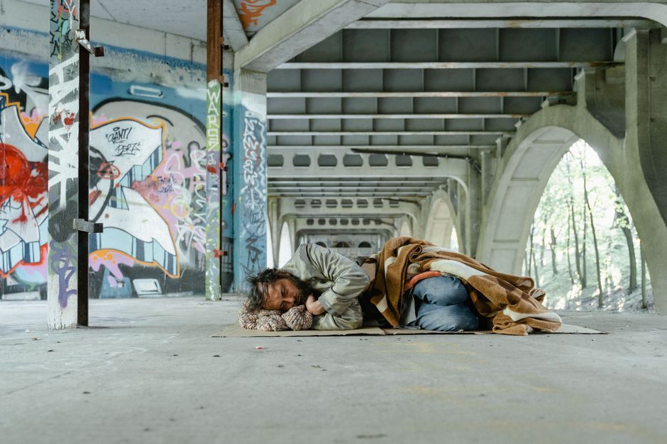 London street urban rough sleeping support