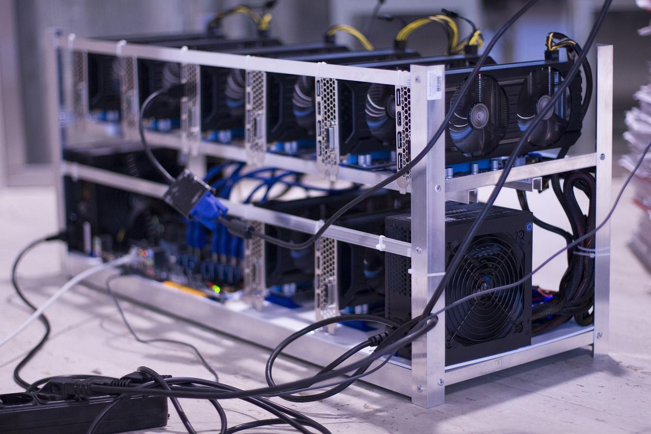 data center server racks office interior no logo
