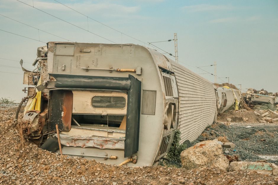 Spain railway track emergency rescue site