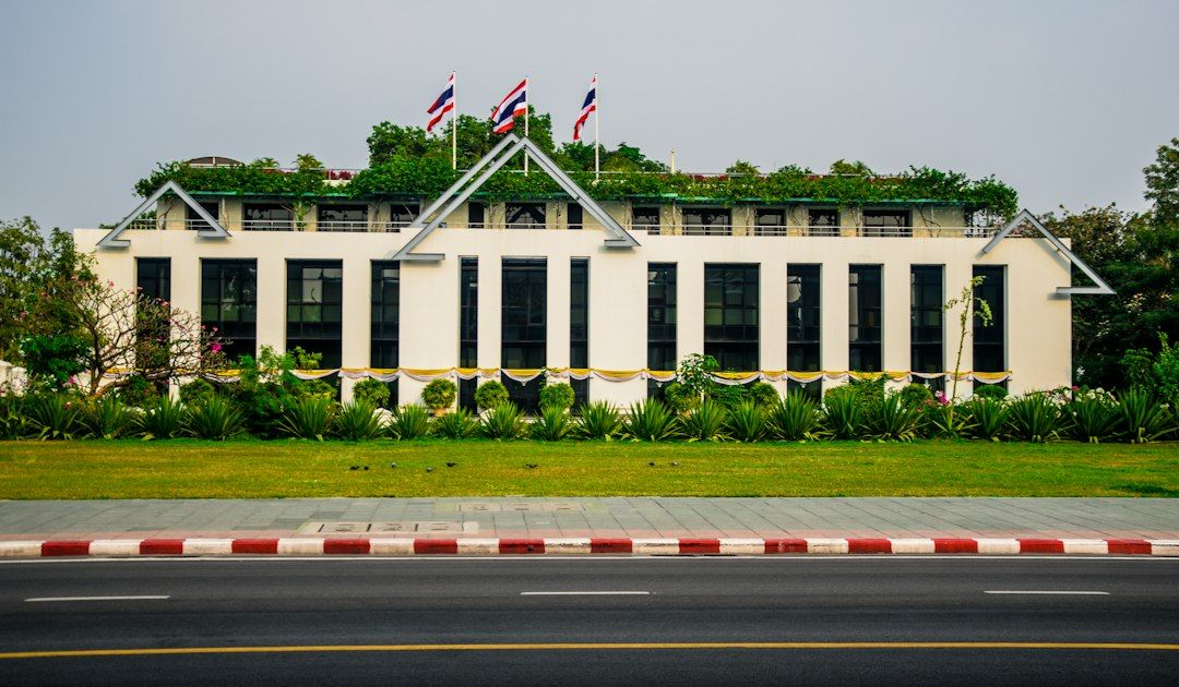 Thailand government building exterior