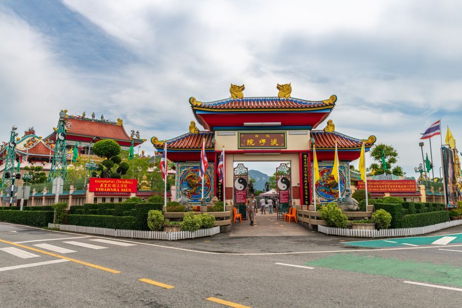 Thailand border checkpoint gate closed