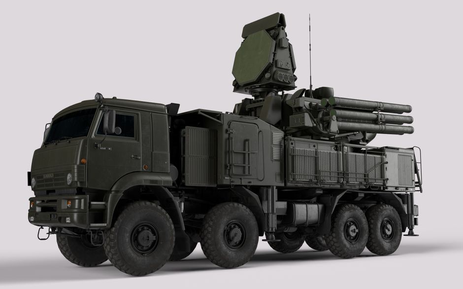 military radar defense system screen