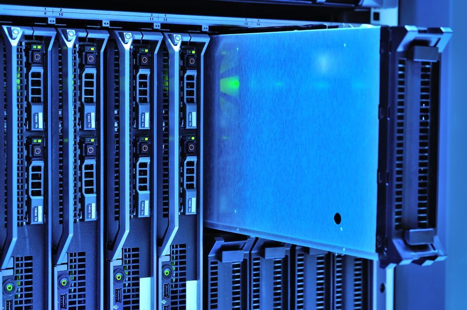 data center server room infrastructure no logo