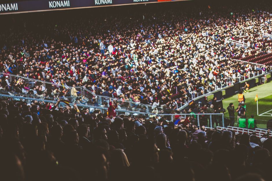 soccer match stadium audience no team crest