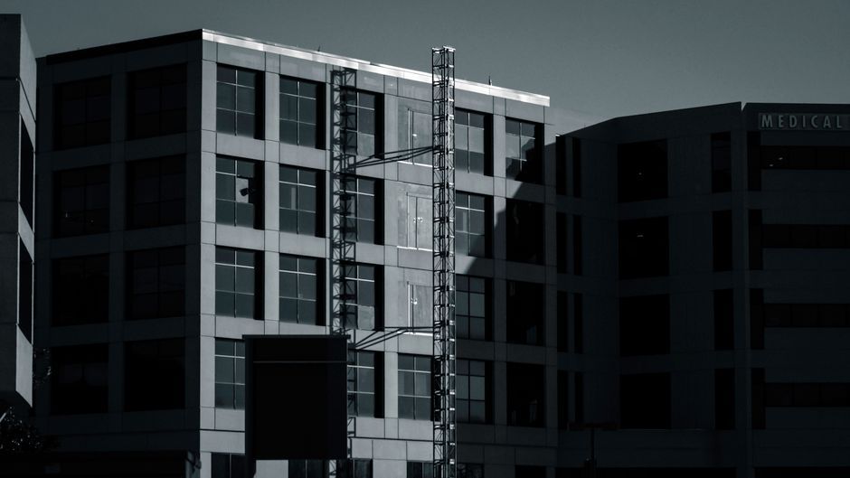 UK healthcare medical office building exterior