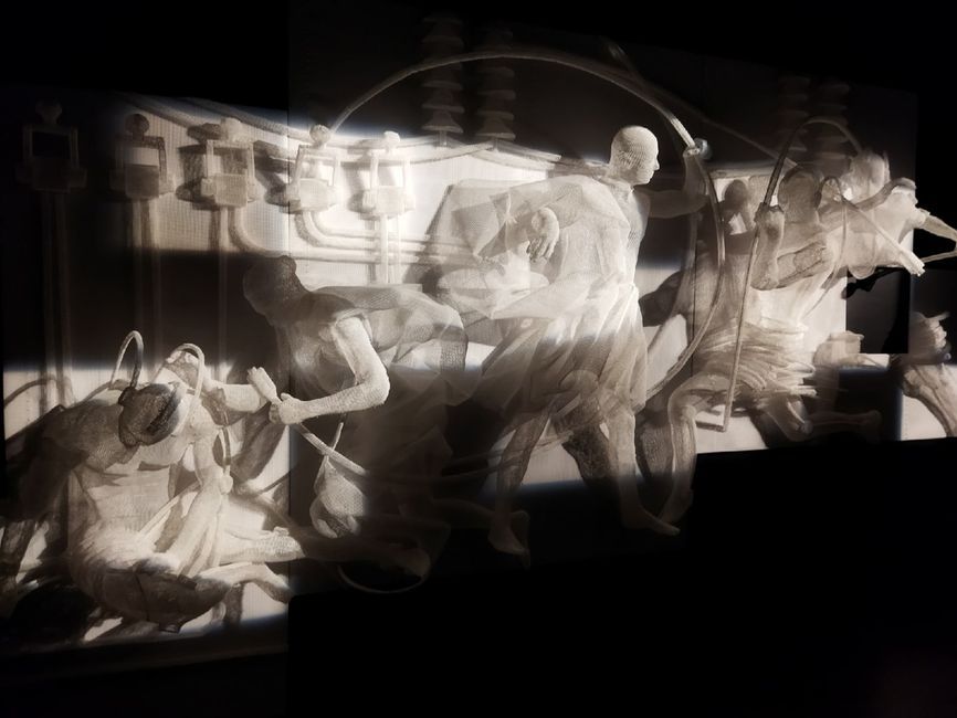 art sculpture installation gallery