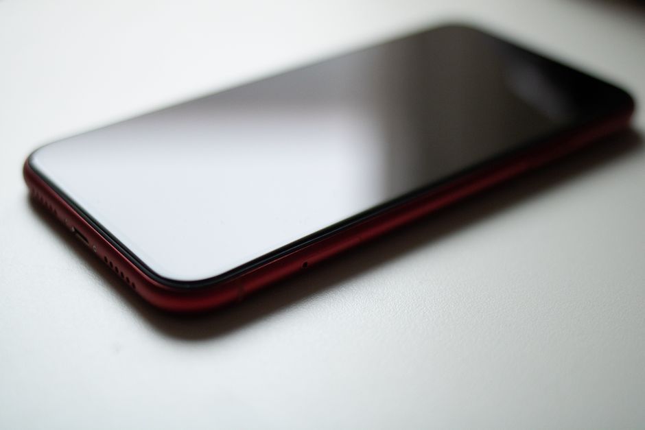 iphone screen modern smartphone display