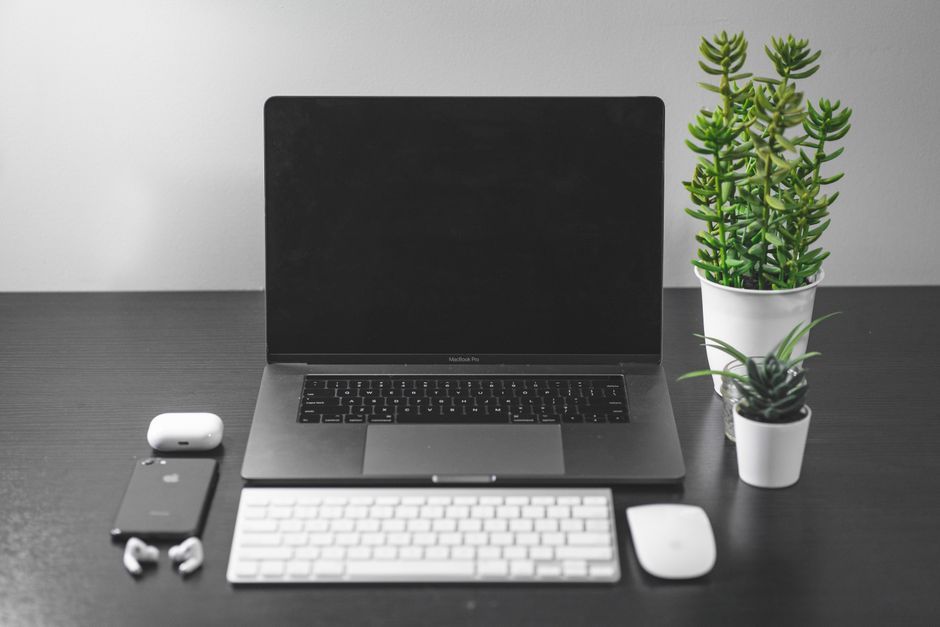 MacBook Pro developer workspace tech setup