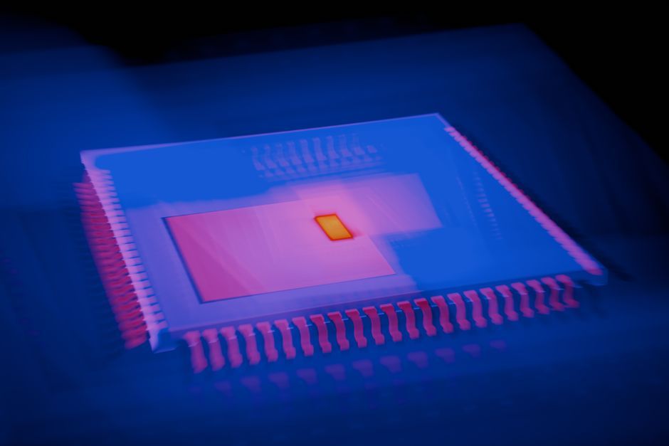 computer processor hardware components abstract