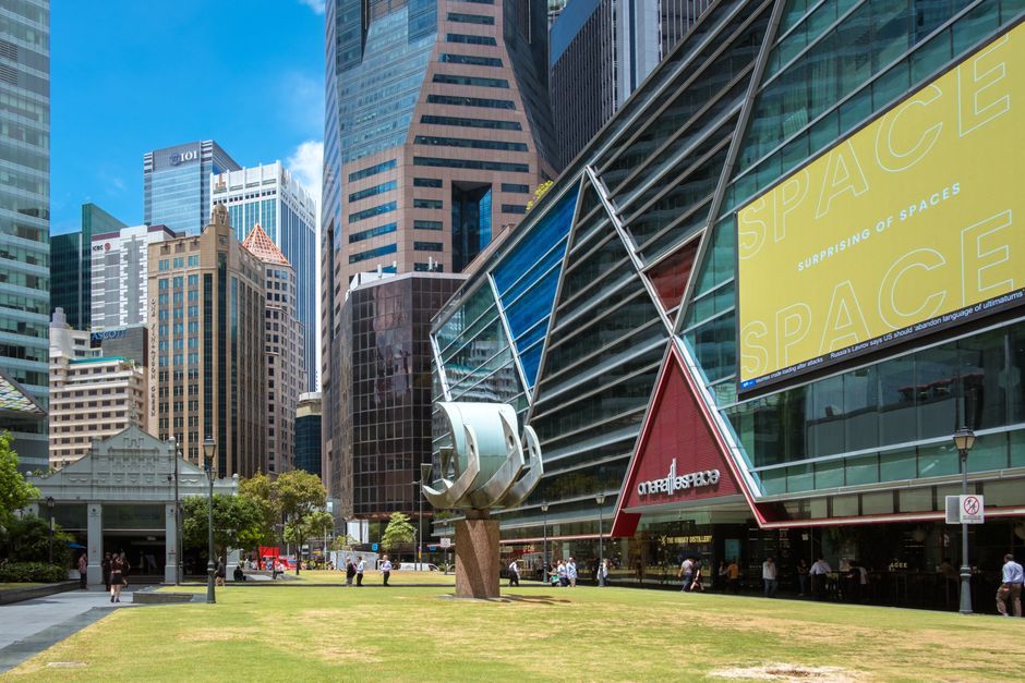 Singapore technology office building exterior