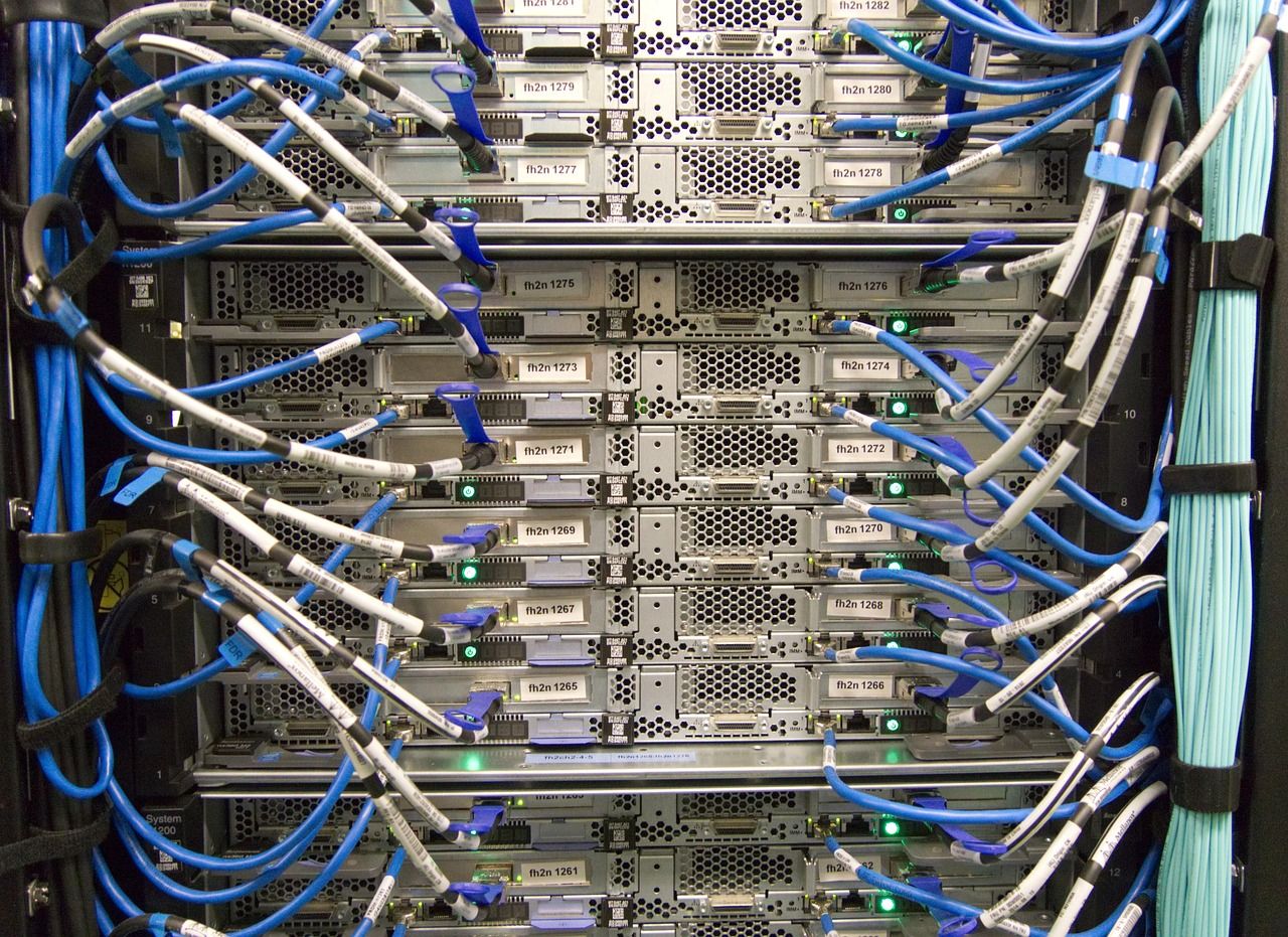 server room data center no logo