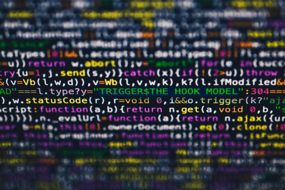 artificial intelligence data processing digital code screen no logo