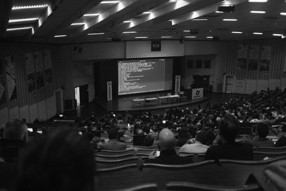 academic conference university mathematics seminar room