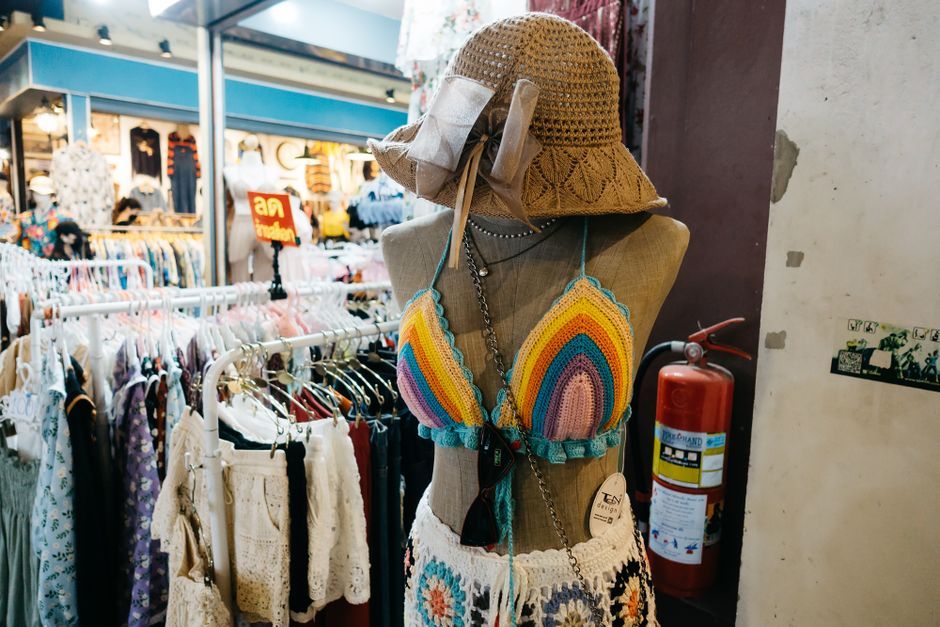 Thailand retail clothing store shopping