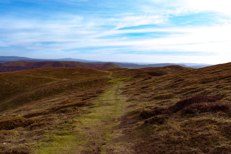 Wales rural nature landscape public footpath