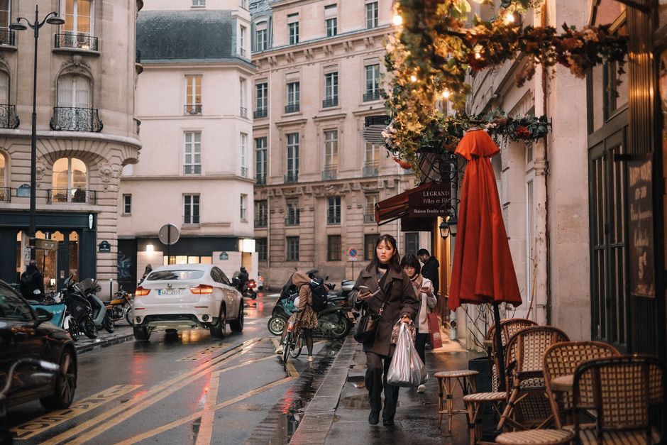 France street cafe bag