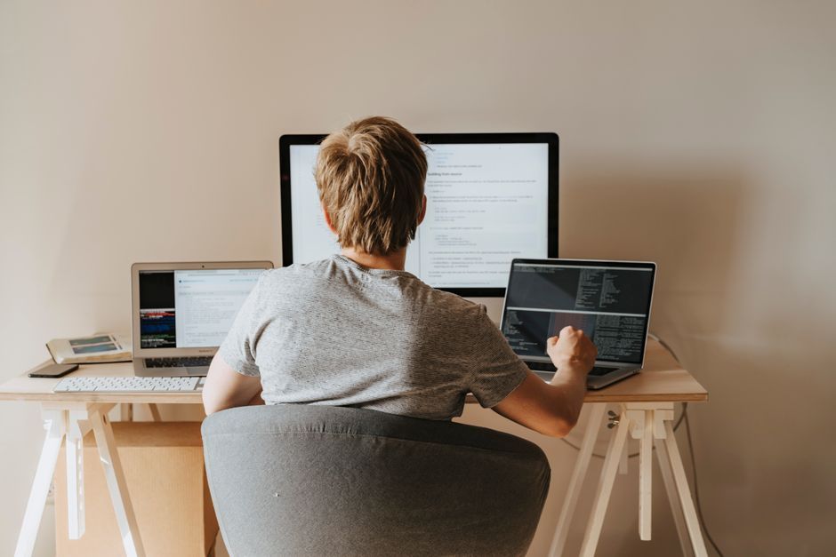 deep learning code computer screen workspace