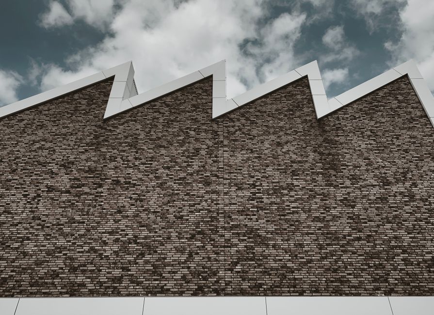 modern brick facade architecture Netherlands building